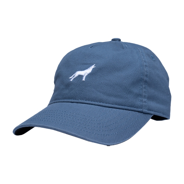 Indigo Low Profile Cap Front Image on white background