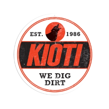 We Dig Dirt Aluminum Sign Product Image on white background