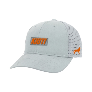 White Performance Cap product image with KIOTI logo on the front