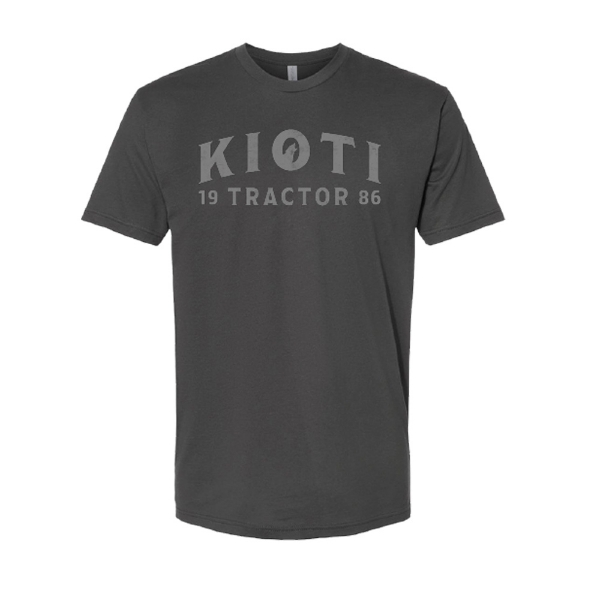 1986 Tee Product image with KIOTI Tractor logo on the front