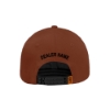 Custom Rustic Orange Cap back product image on white background