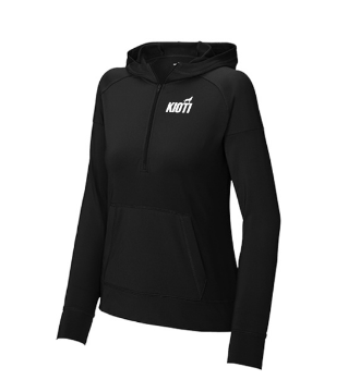 Ladies 1/4 Zip Hoodie