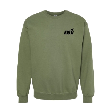 KIOTI American Land Crewneck Sweatshirt with front KIOTI logo in black