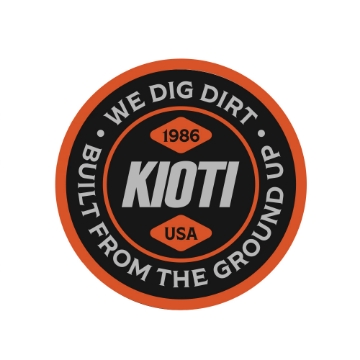 KIOTI Ground Up Magnet with circular “We Dig Dirt” design