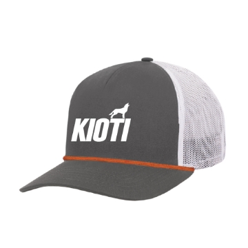 KIOTI Ridge Trucker Snapback front with KIOTI logo