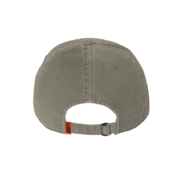 KIOTI canvas cap with flag-style logo design on front