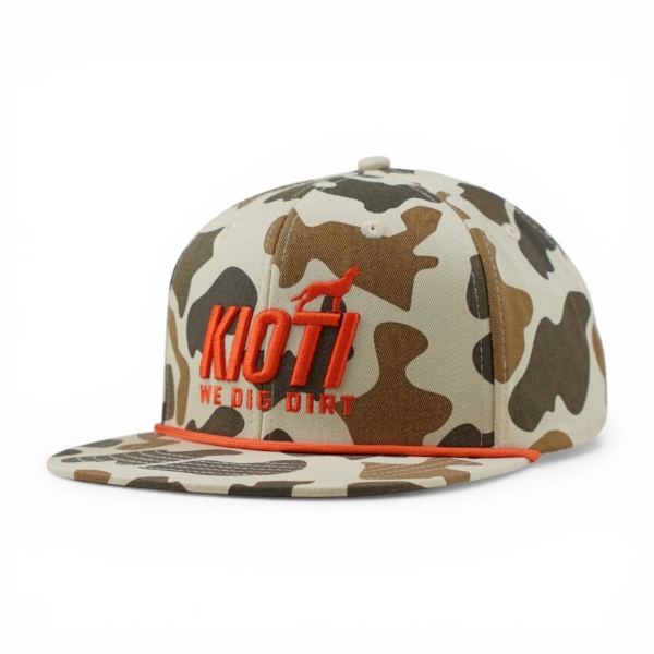 KIOTI Terrain Rope Snapback from front left